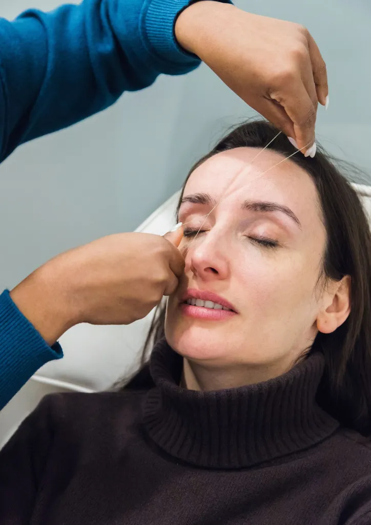 Professional Face and Eyebrow Threading in Calgary